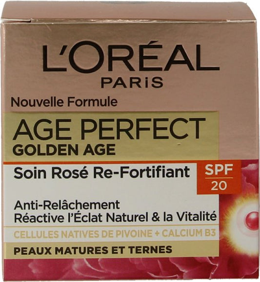 L'Oréal Paris Golden Age Age Perfect Versterkende Dagcrème met SPF 20