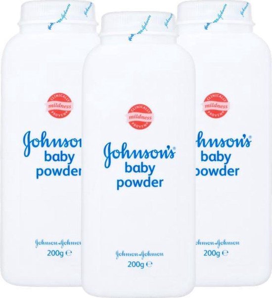 Johnson's Baby Poeder - 3 x 200 Gram