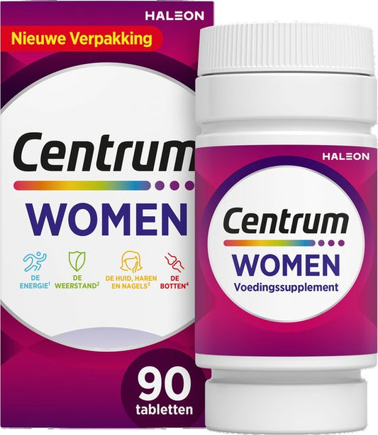 Centrum - Women - Multivitaminen - Tabletten - 90 stuks
