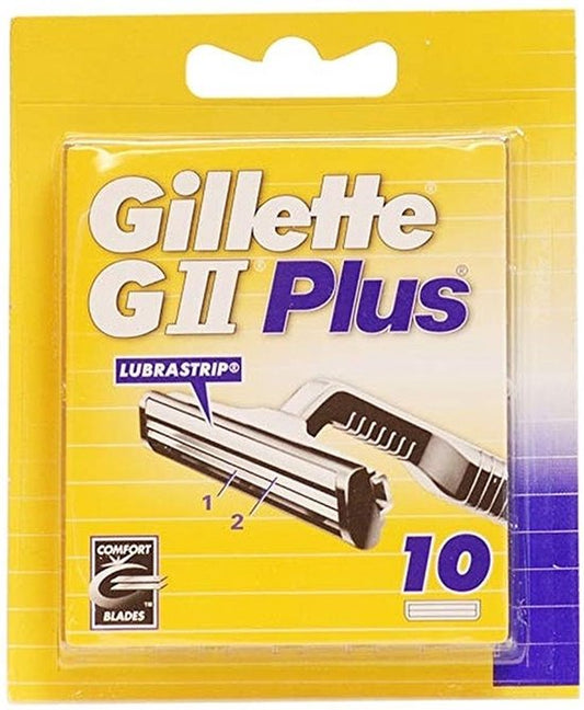 Gillette G2 Plus Scheermesjes 10 stuk