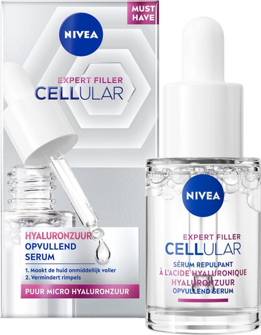 NIVEA Cellular Hyaluronzuur Serum Gezicht - Gezichtsserum - 15ml