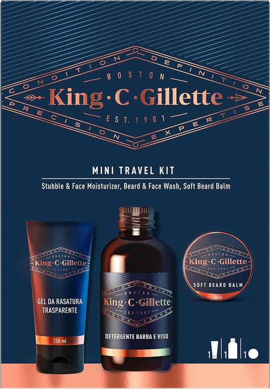 Gillette King C Mini Travel Kit