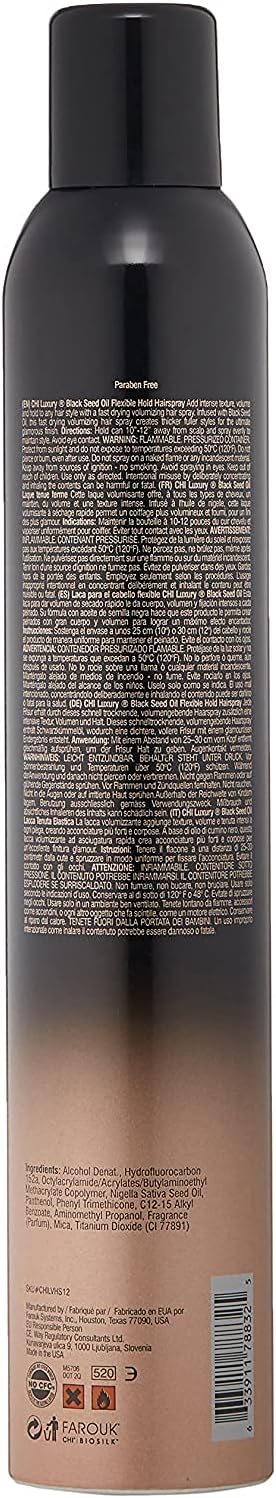 CHI Luxury Black Seed Oil Flexible Hold Hair Spray 1 stuks