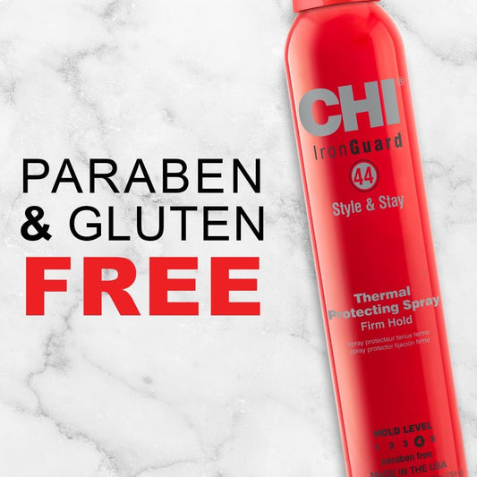 CHI 44 Iron Guard Style & Stay Firm Hold Thermal Protection Hairspray