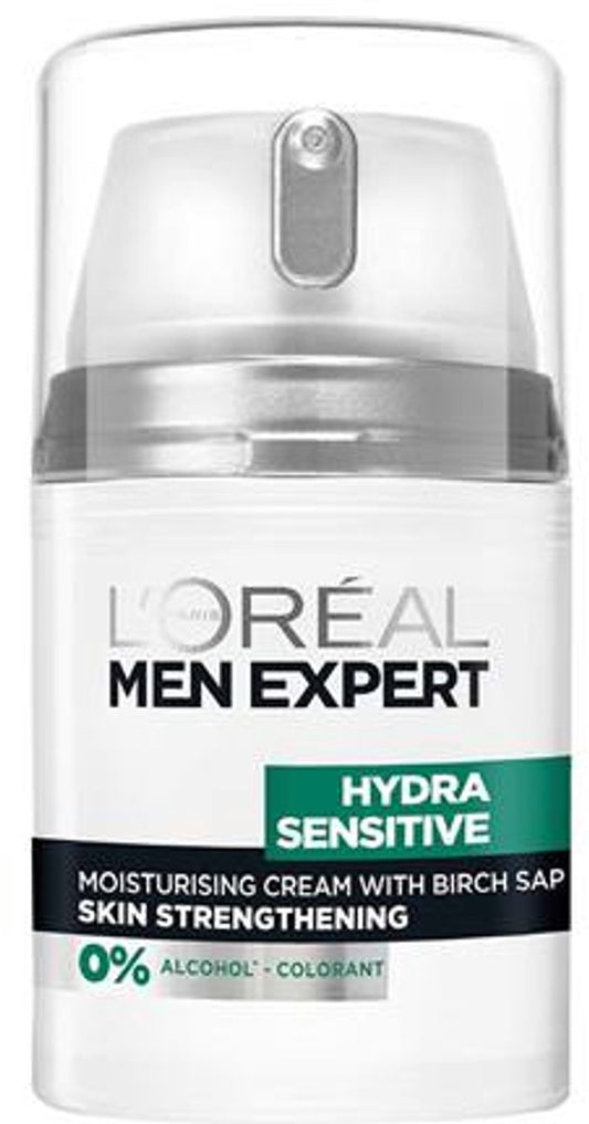 L’Oréal Men Expert Hydra Sensitive Gezichtscrème - 50 ml - Gevoelige Huid