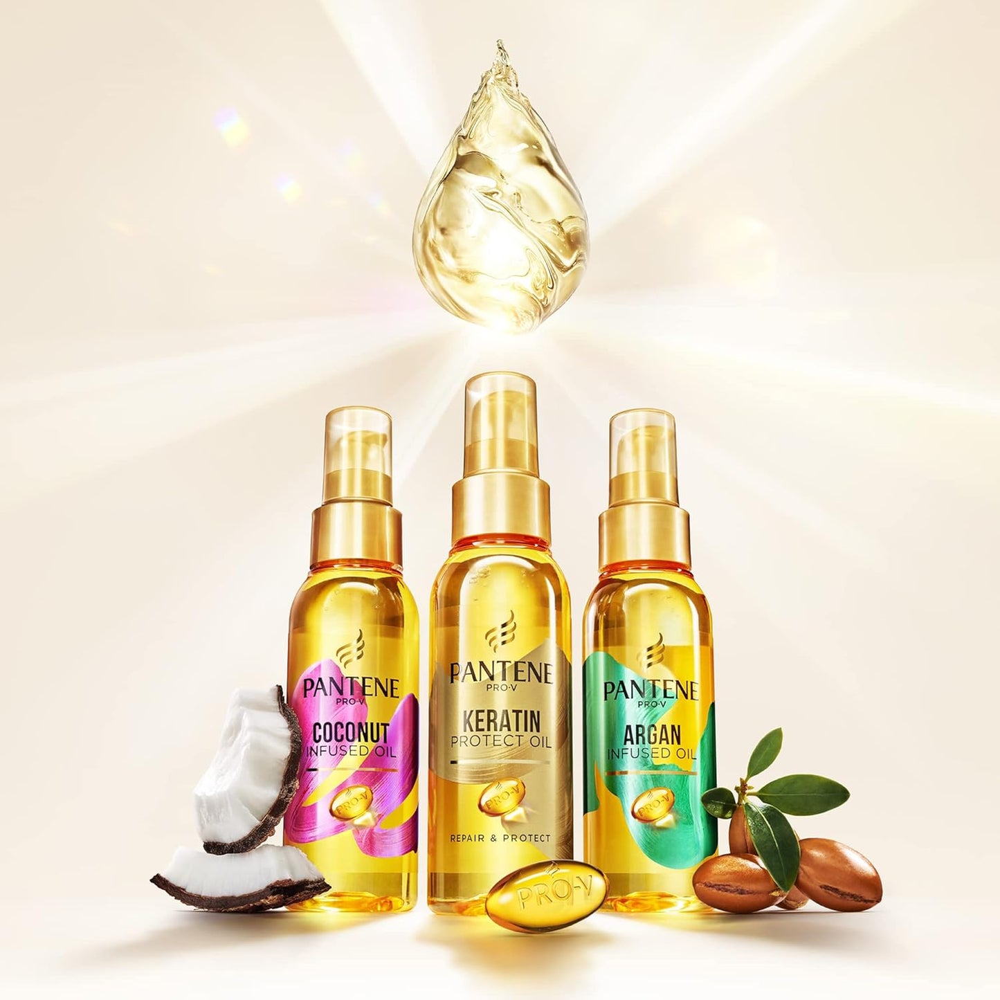 Pantene Pro-V Coconut Infused Hair Oil 