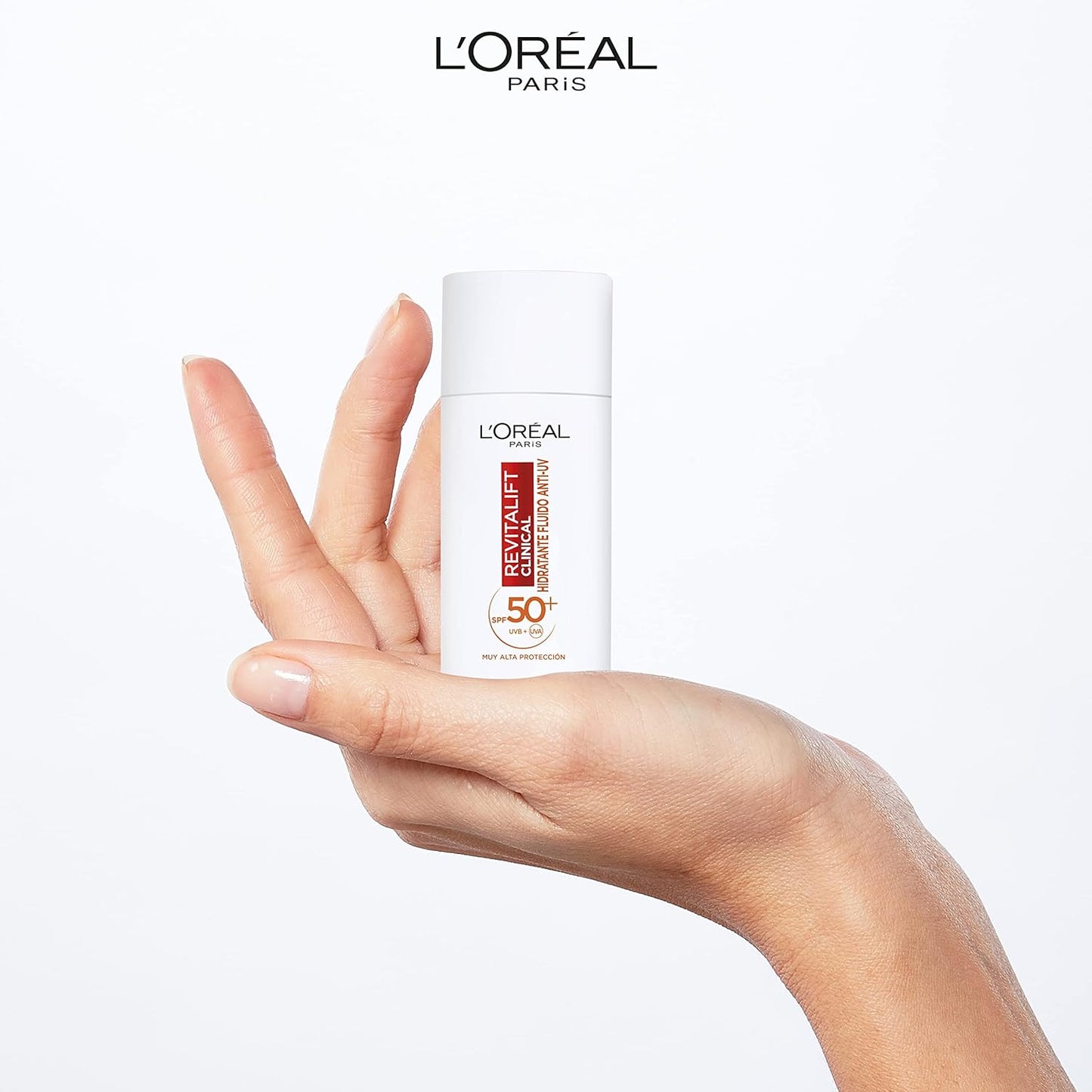 REVITALIFT CLINICAL moisturizing fluid anti-uv SPF50+ 50ml