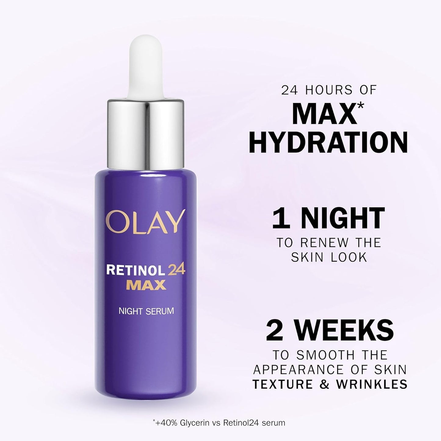 Olay Retinol 24 MAX Night Serum met 40%
