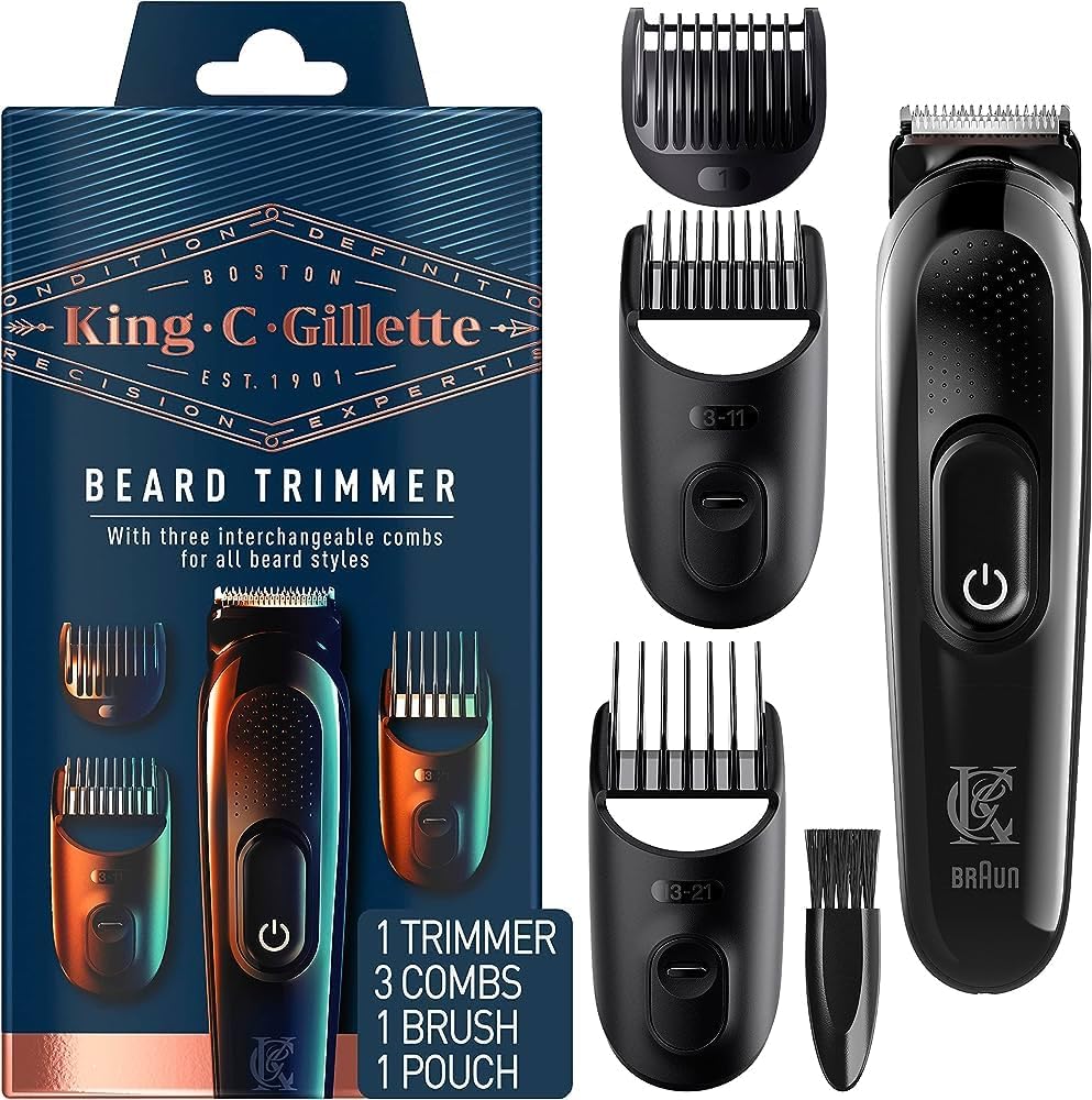 King C. Gillette  Blauw