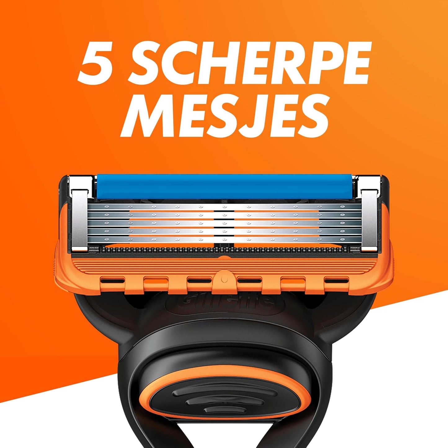 Lames de rasoir Gillette Fusion5 pour hommes, lot de 4, avec bande lubrifiante pour un rasage en douceur 