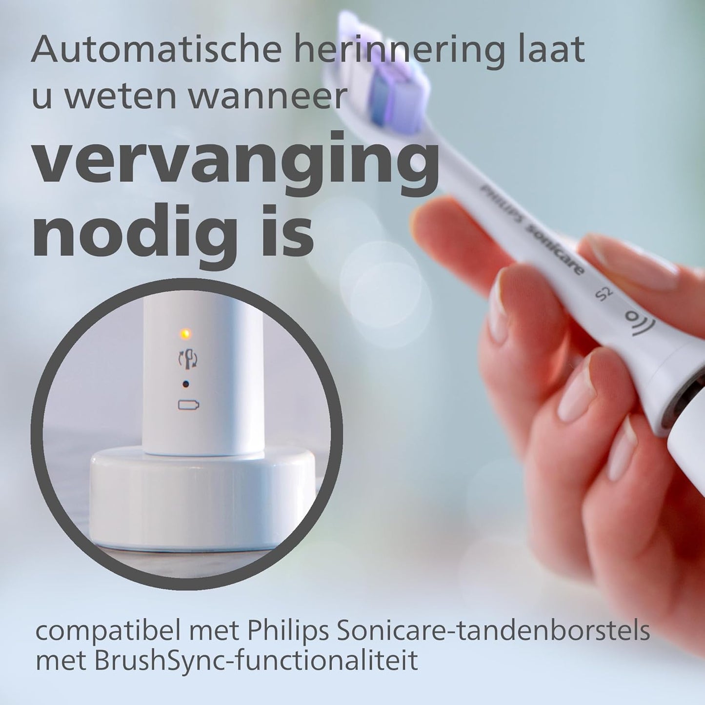Philips Sonicare-opzetborstels, S2 Sensitive-opzetborstel