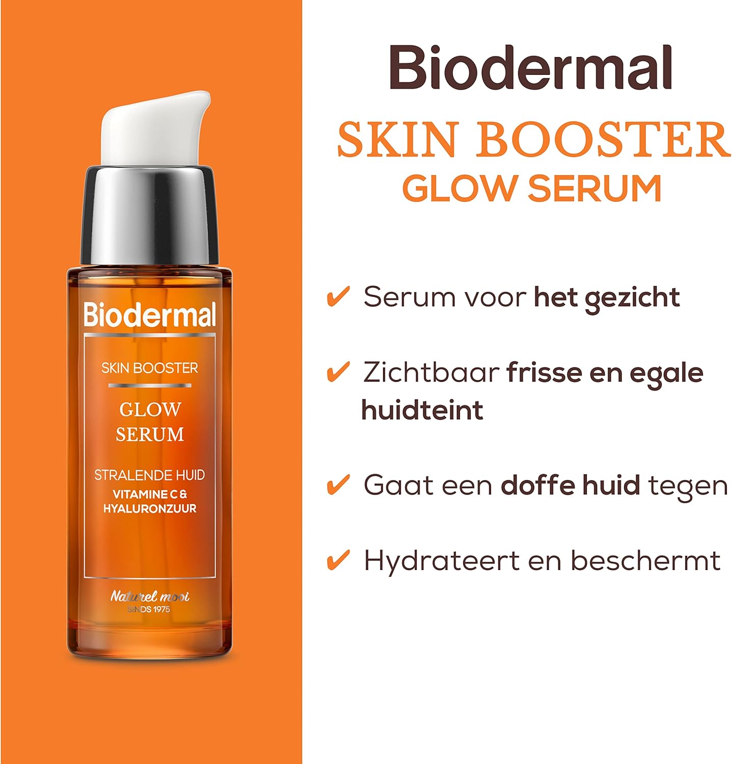 Biodermal Skin Booster Glow serum – highly concentrated vitamin C serum - 30 ml