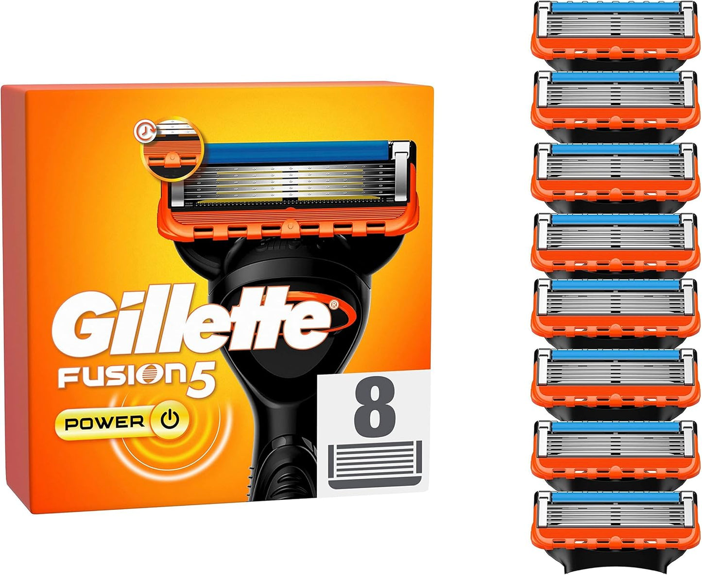 Lames de rasoir Gillette Fusion5 pour hommes (14 pièces) 