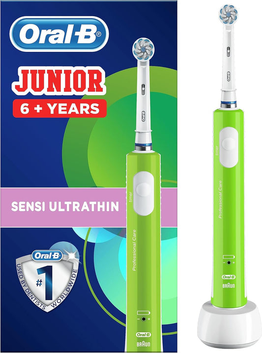 Oral-B Junior 6+ Jaar Groen Oplaadbare Elektrische Tandenborstel