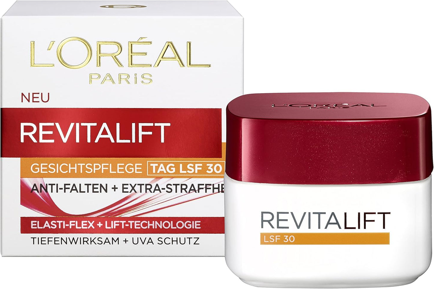 Crème visage anti-rides Revitalift de L'Oréal Paris, SPF 30, 50 ml 