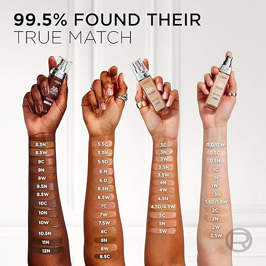 L’Oréal Paris True Match Foundation - 3N - Natuurlijk Dekkende Foundation