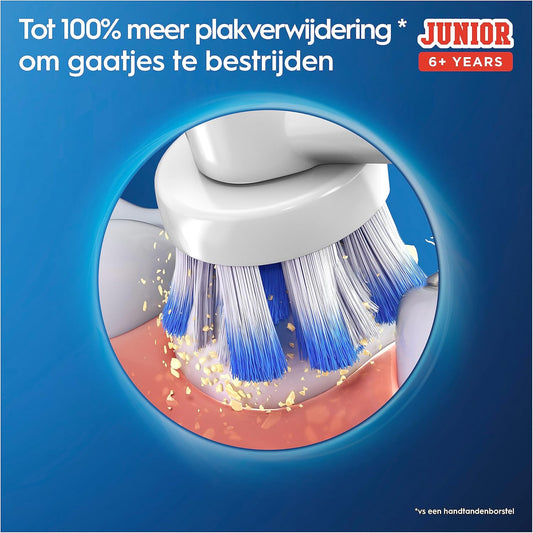 Oral-B Junior 6+ Jaar Groen Oplaadbare Elektrische Tandenborstel