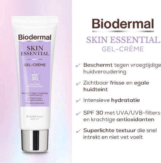 Biodermal Skin Essential crème de jour crème de jour SPF 30 - 50 ml 