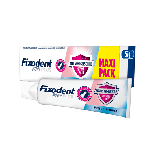 Fixodent Pro Plus Frisse Smaak 40 g x 6
