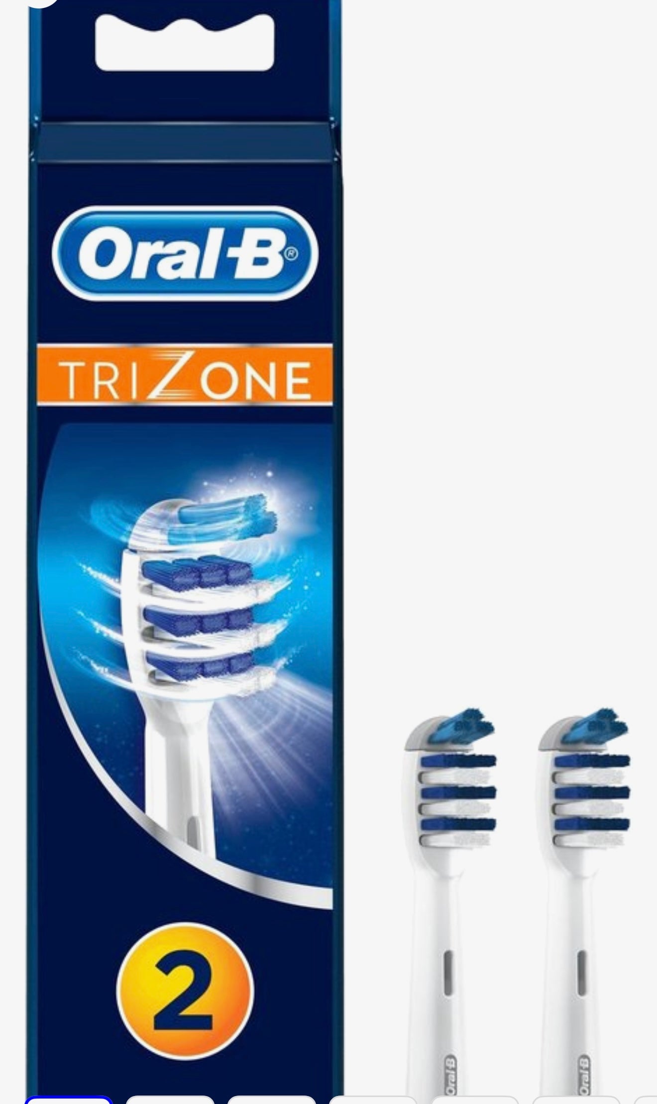 Oral-B TriZone opzetborstels -2 stuks