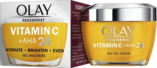 Olay Vitamin C + AHA24 Gel - Day Cream - For a Radiant and Even Complexion - 50ml