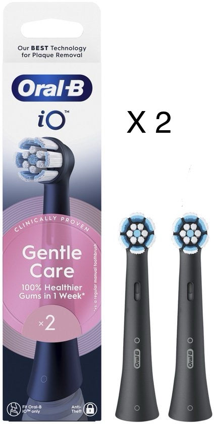 Oral-B iO Gentle Care Originele opzetborstels 2 stuks - 2 x 2 (4 stuks)