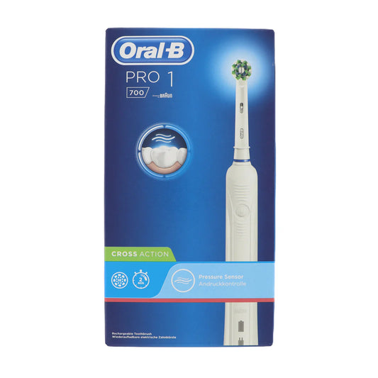 Oral-B PRO Pro 700 - Sensi-Clean - Elektrische Tandenborstel - Wit