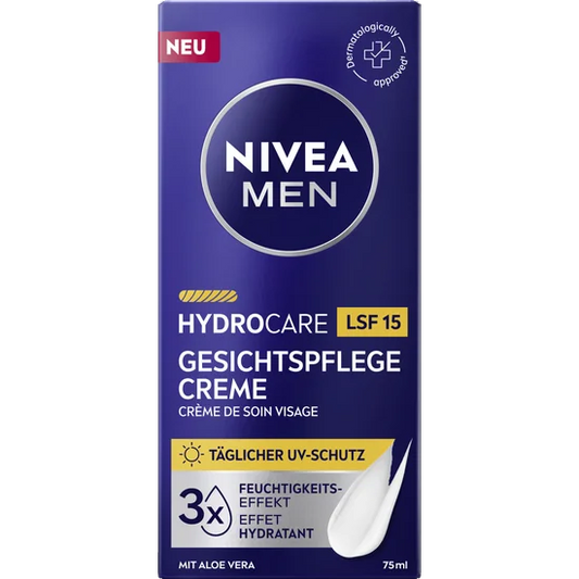 Nivea HydroCare Gesichtspflege Creme LSF15