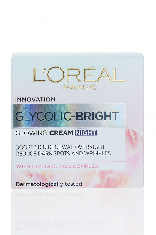 L'Oréal Glycolic-Bright Glowing Night Cream SPF 17  50 ml