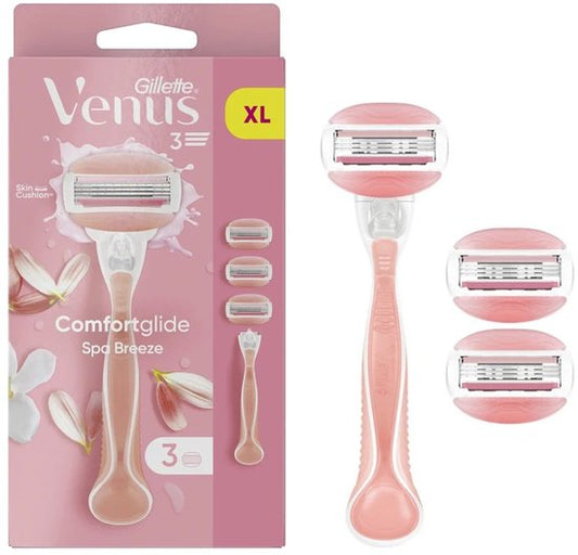 Gillette Venus Spa Breeze Razor with + 3 Scheermesjes