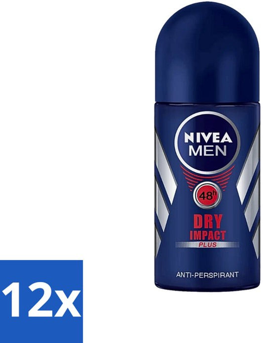 Nivea Men Dry Impact 50 ml  12 stuks