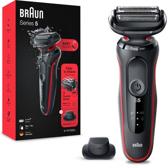Braun Series 5 Elektrisch Scheerapparaat Mannen Rood