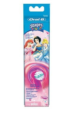 Oral-B Kids Power princess opzetborstel 4 stuks