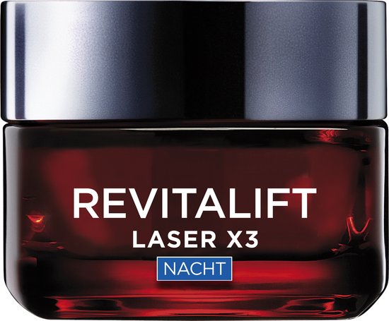 Crème de nuit anti-rides Revitalift Laser X3 de L'Oréal Paris - 50 ml 