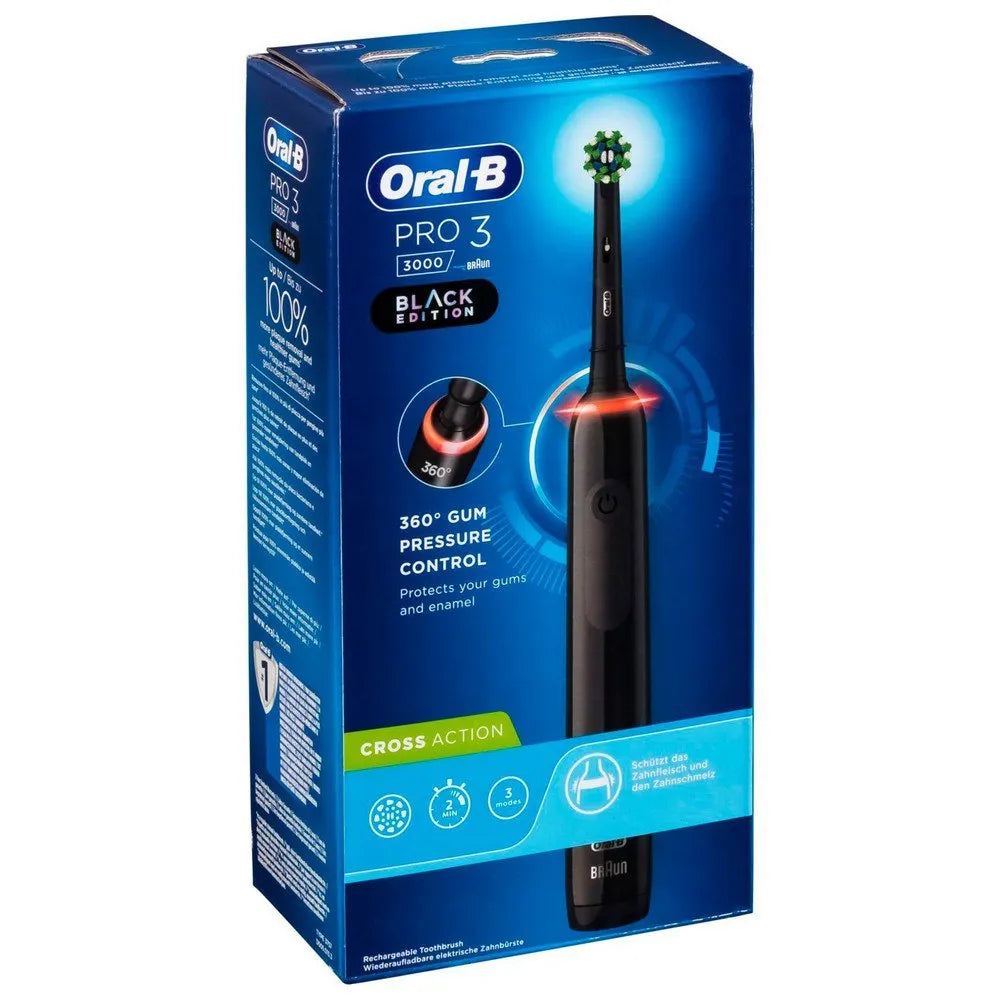Oral-B Pro 3 3000 Elektrische Tandenborstel Zwart