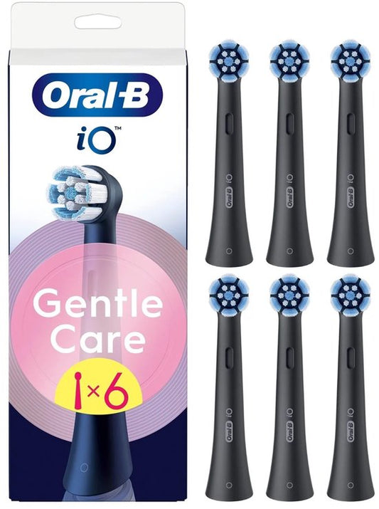Oral-B iO Gentle Care Zwart (6 stuks)