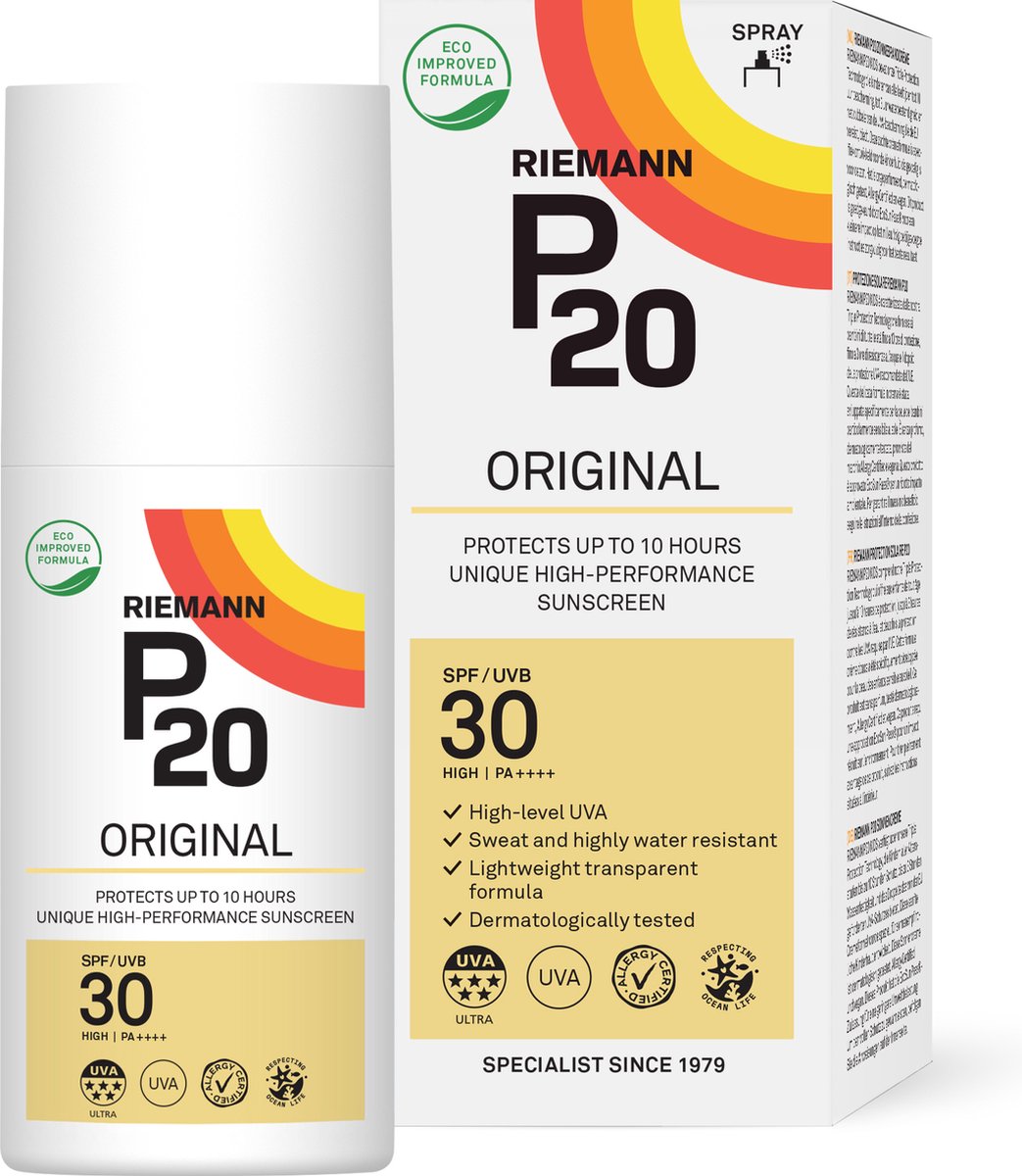 P20 Original SPF 30 - Sunscreen Spray - 175 ml 