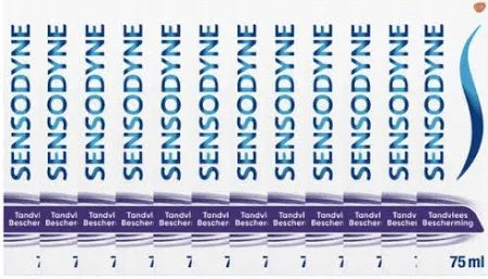 Sensodyne - Dentifrice - Protection des gencives - 12 x 75 ml