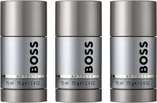 3 x Hugo Boss Bottled Deostick 75ml
