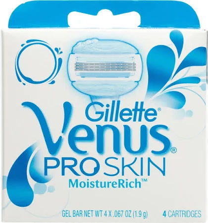 Gillette Venus Proskin Moisturerich mesjes, 4 stuks